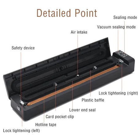 Household Vacuum Sealer EU Plug Food Packaging Machine 30cm