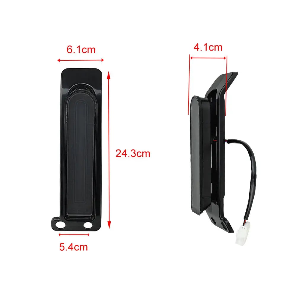 LED Yellow Turn Signal Lights Saddlebag Brake Tail Light for Road Glide FLHTCU FLHTCUL FLHTK FLHTKL FLTRU 2014-2022 by InterCyprus Trading Ltd