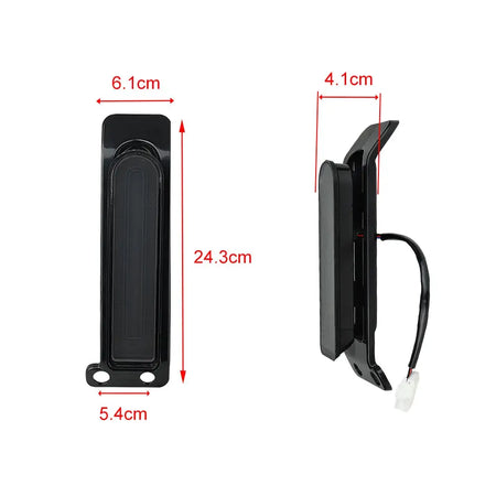 LED Yellow Turn Signal Lights Saddlebag Brake Tail Light for Road Glide FLHTCU FLHTCUL FLHTK FLHTKL FLTRU 2014-2022 by InterCyprus Trading Ltd