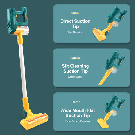 Electric Mini Vacuum Cleaner &ndash; Fun Music and Light for Pretend Play