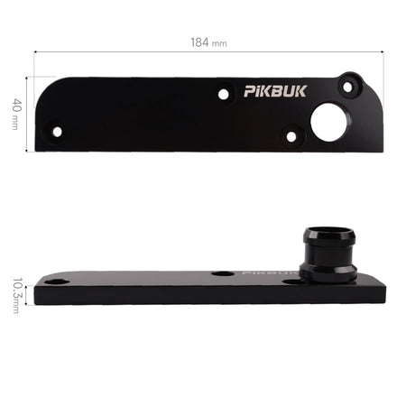Billet Aluminum PCV Delete Plate Kit for VW Audi EA113 2.0T FSI by InterCyprus Trading Ltd