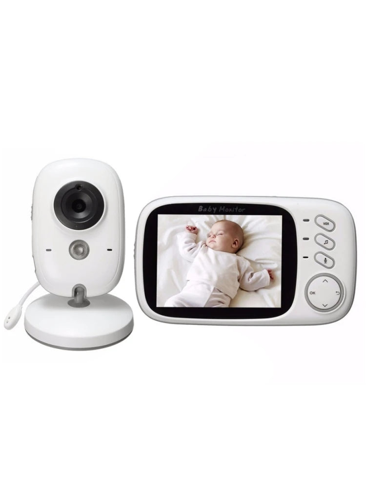 VB603 Baby Monitor with 3.2&quot; LCD, Night Vision &amp; 2-Way Audio | MBOSS EU Plug 1