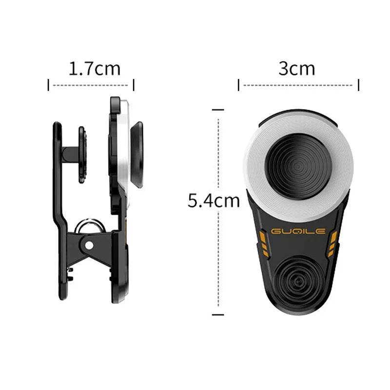 X1 Mobile Phone Joystick 360&deg; Game Controller for FPS Android &amp; PUBG