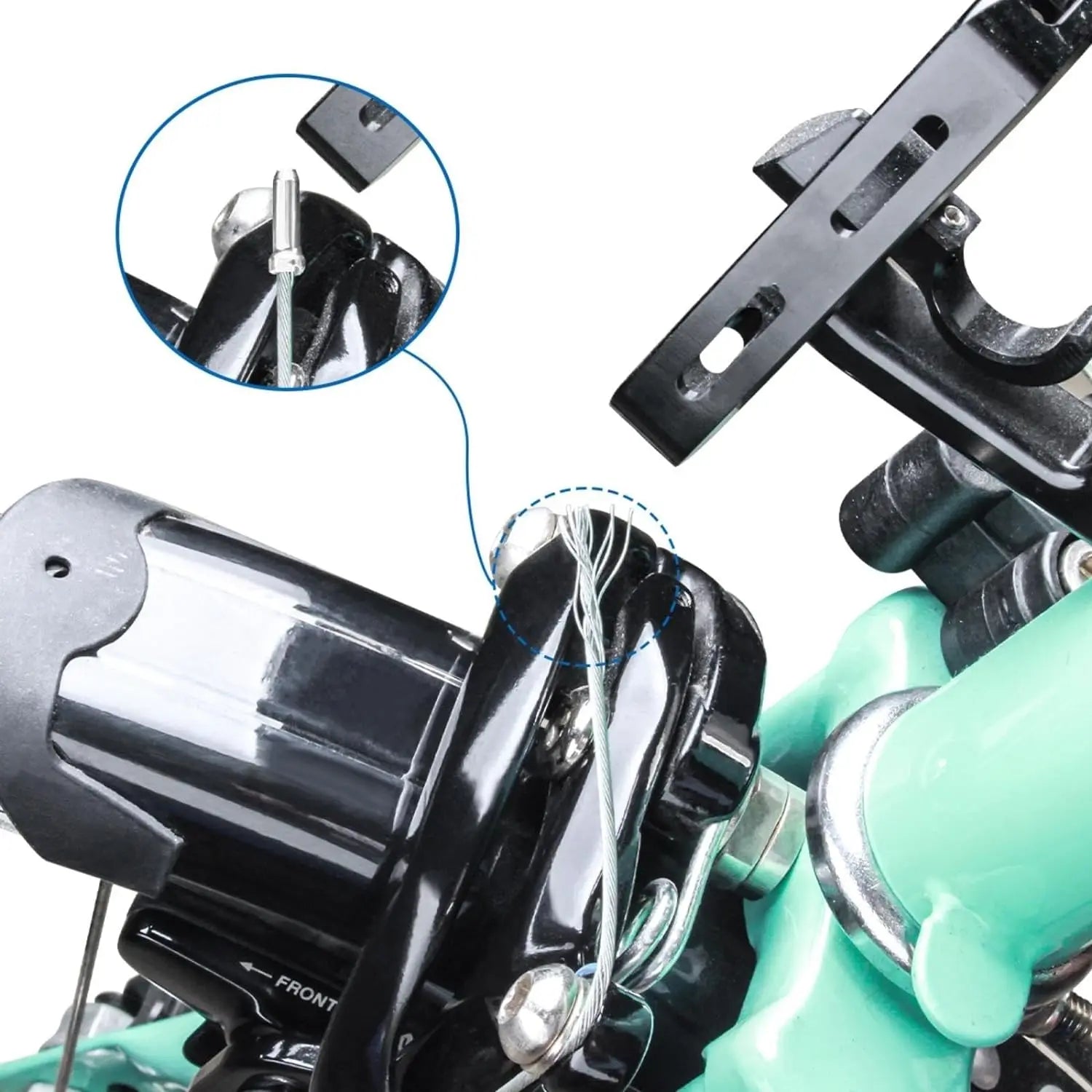 Aluminum Alloy MTB Bike Brake Cable Tips &ndash; Durable Lightweight Crimps