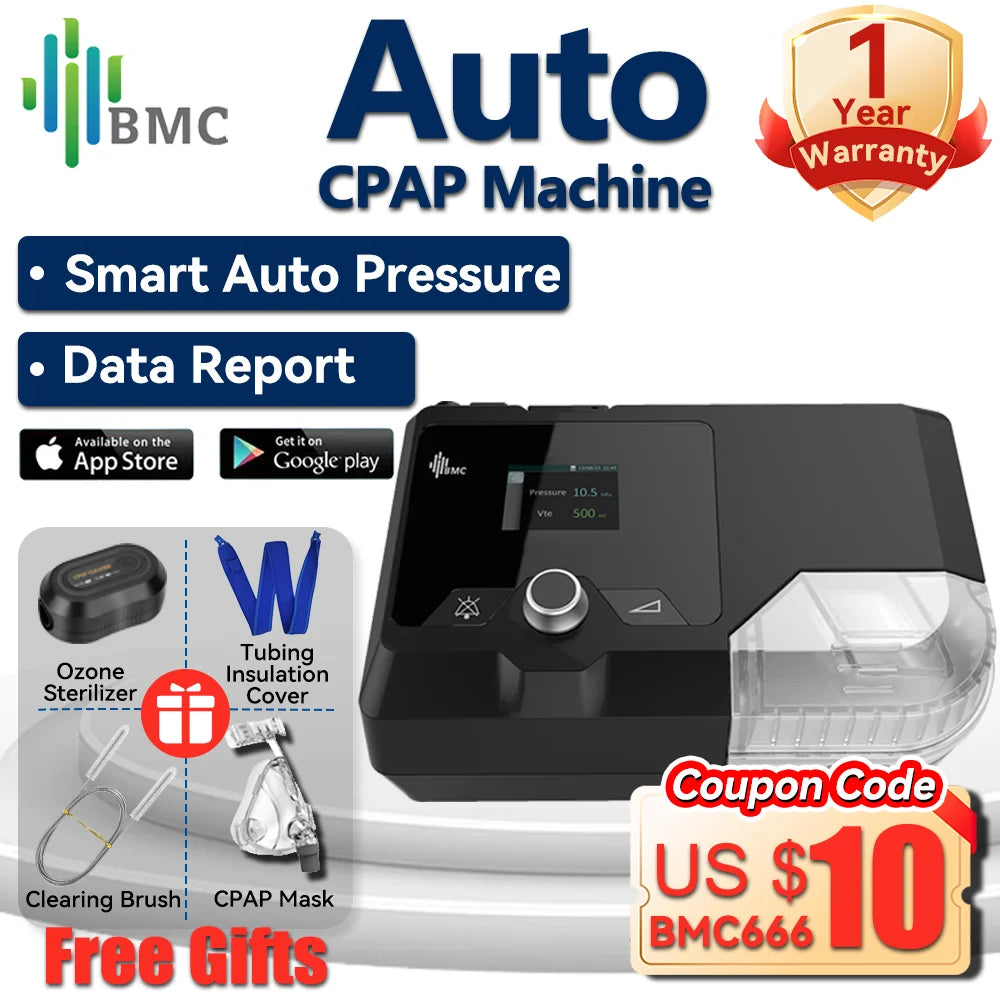 Original BMC G2S A20 Auto CPAP Machine &ndash; Automatic Pressure