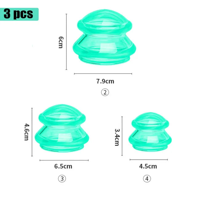 Anti-Cellulite Silicone Suction Cup &ndash; Eco Friendly Reusable GT03-GN