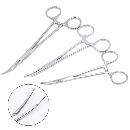 Stainless Steel Arterial Hemostatic Forceps &ndash; Locking Clamp