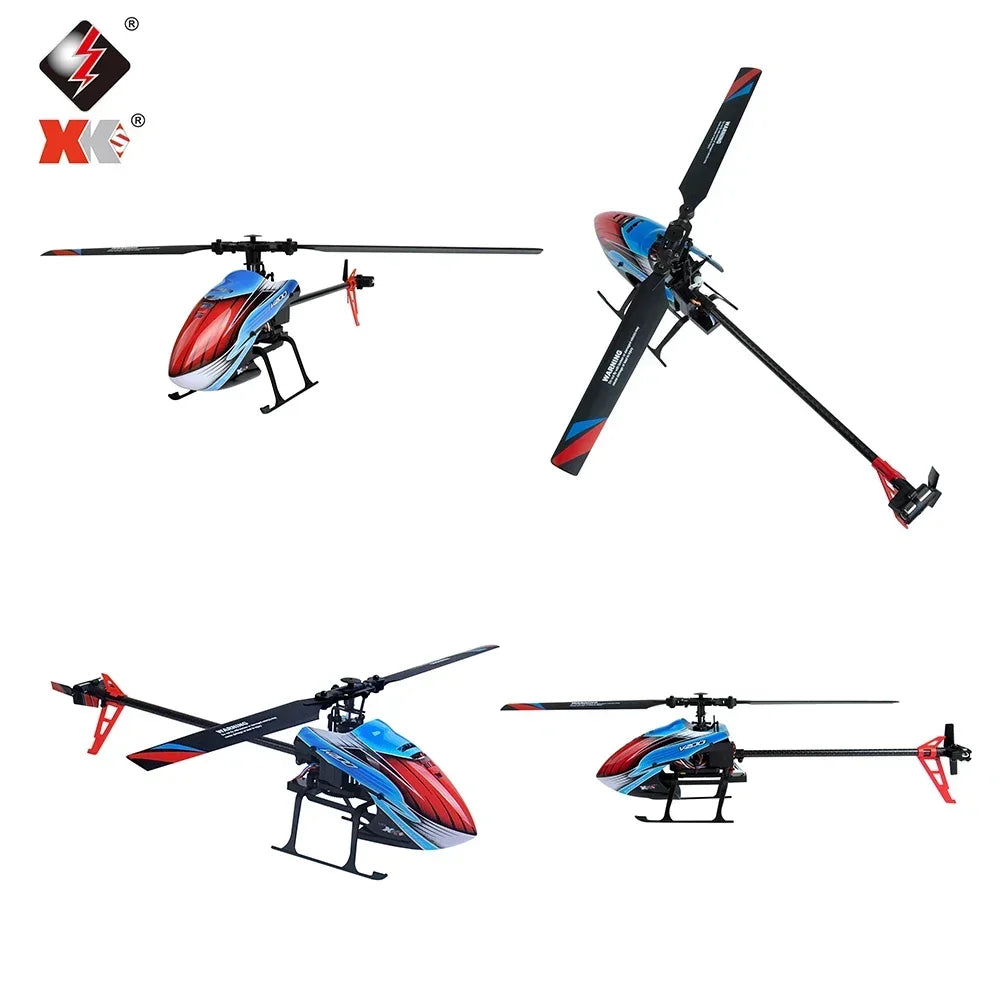 WLtoys XK K200 4-Channel Electric RC Helicopter with 6G System