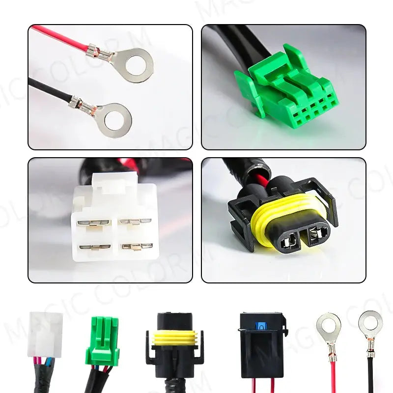 Wires Harness For Car Fog Light Socket Switch Indicator for Toyota Honda Nissan Mitsubishi Ford Suzuki Kia Car Accessories 12V by InterCyprus Trading Ltd