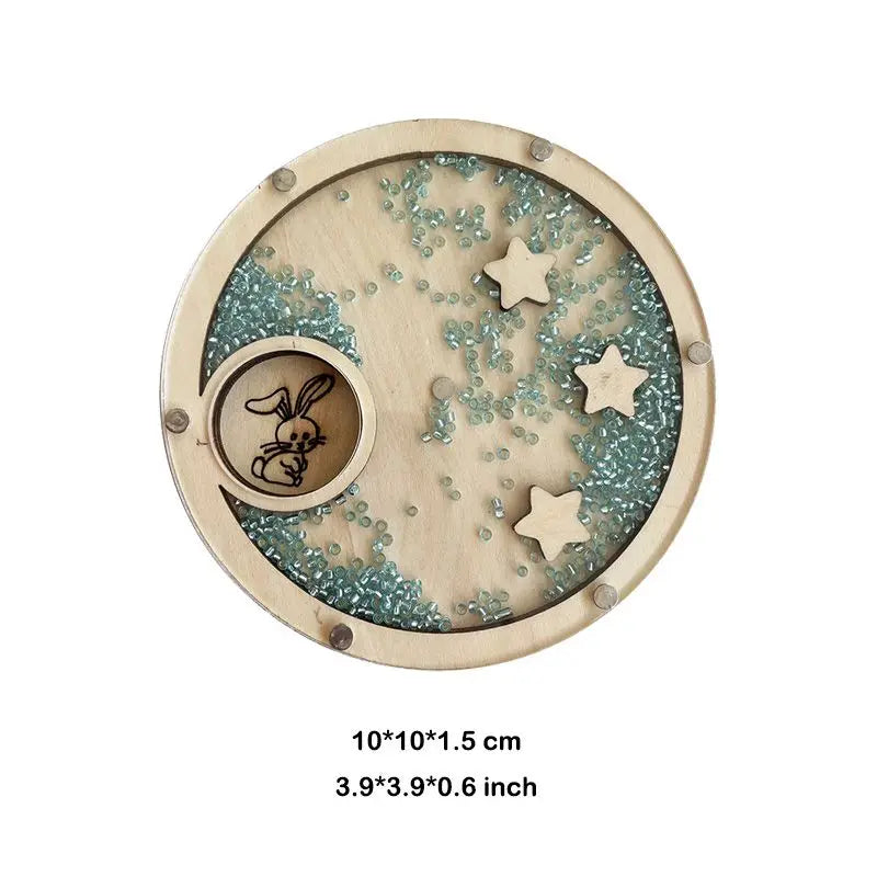 Busy Board Montessori Toy &ndash; Interactive Cognitive Recovery Star turntable