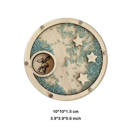 Busy Board Montessori Toy &ndash; Interactive Cognitive Recovery Star turntable