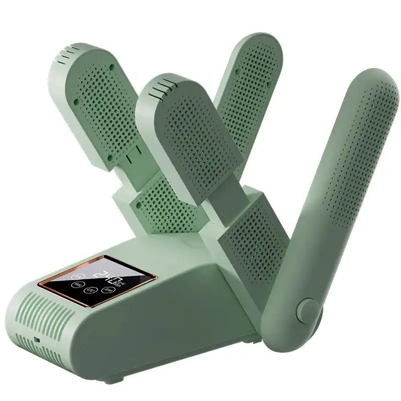 Portable Electric Shoe Dryer Deodorizer Foot Warmer Green color / EU / CHINA