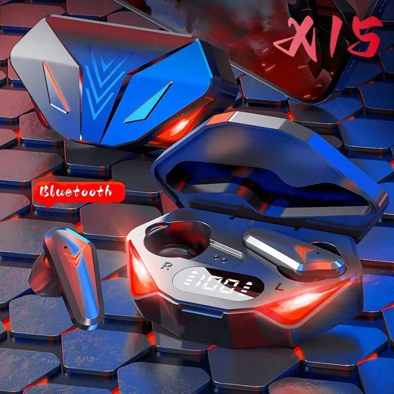 DAMORE X15 TWS Gaming Earbuds with Mic and 9D Stereo Sound