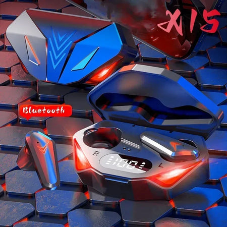 DAMORE X15 TWS Gaming Earbuds with Mic and 9D Stereo Sound