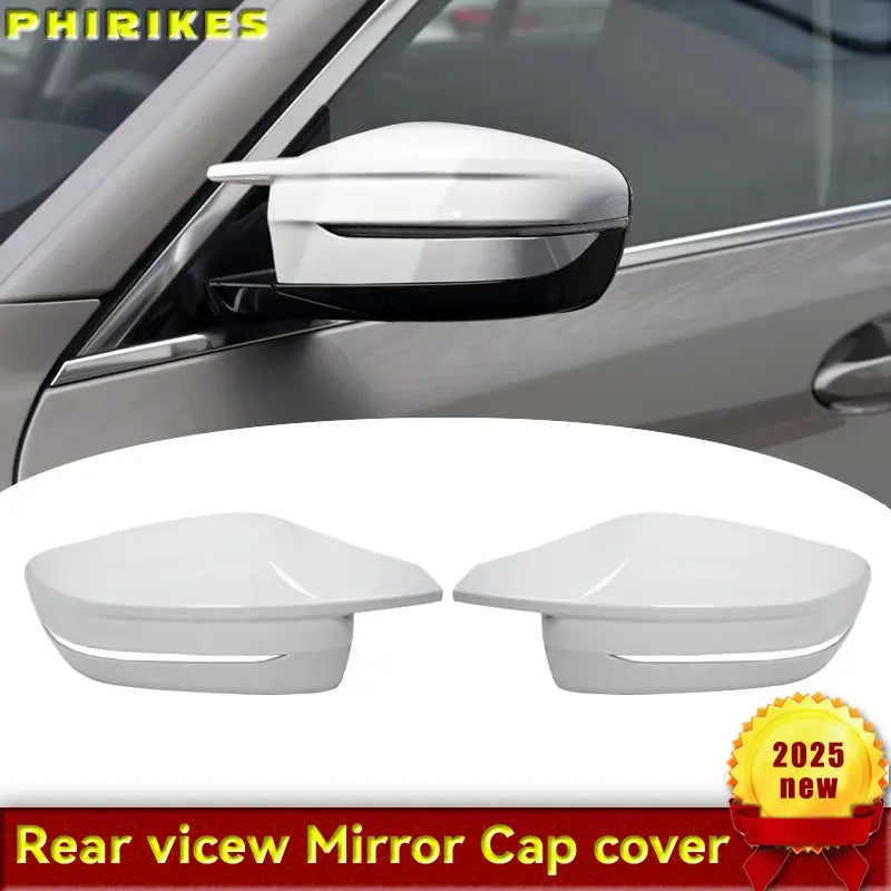 For BMW 3 4 5 7 8 Series G20 G21 G30 G38 G22 G23 G11 G12 G15 G16 Car Side Door Rearview Side Mirror Cover Cap Parts styling by InterCyprus Trading Ltd