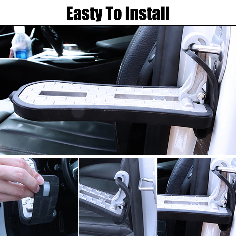 Emergency Window Breaker Car Roof Rack Step &ndash; Foldable Step