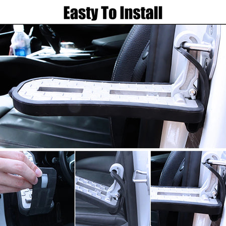 Emergency Window Breaker Car Roof Rack Step &ndash; Foldable Step