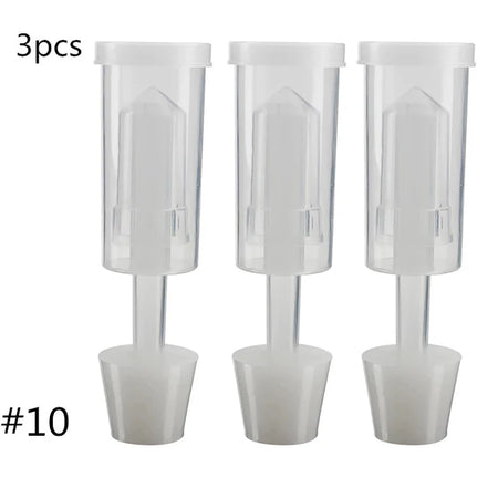 Plastic Homebrew Airlock Set &ndash; Silicone Grommets Included