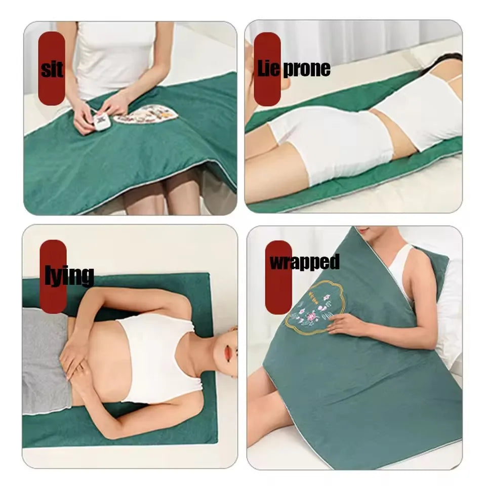 Electric Heating Moxibustion Blanket &ndash; Therapeutic Heat Pad