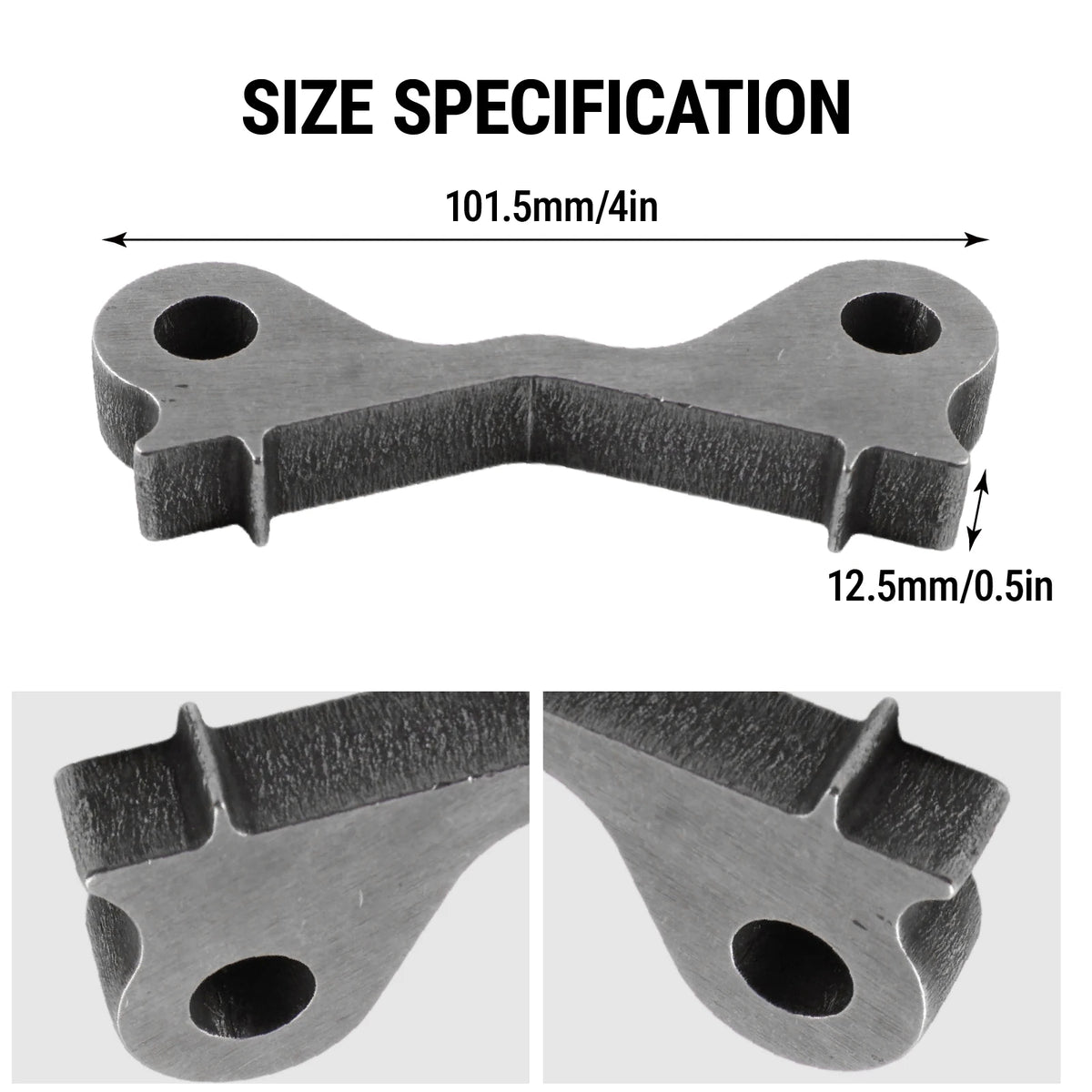 PIKBUK 2PCS Weld-on Drift Twin Brake Calipers Adapter For BMW E46 E36 323i 325i 328i 330i by InterCyprus Trading Ltd