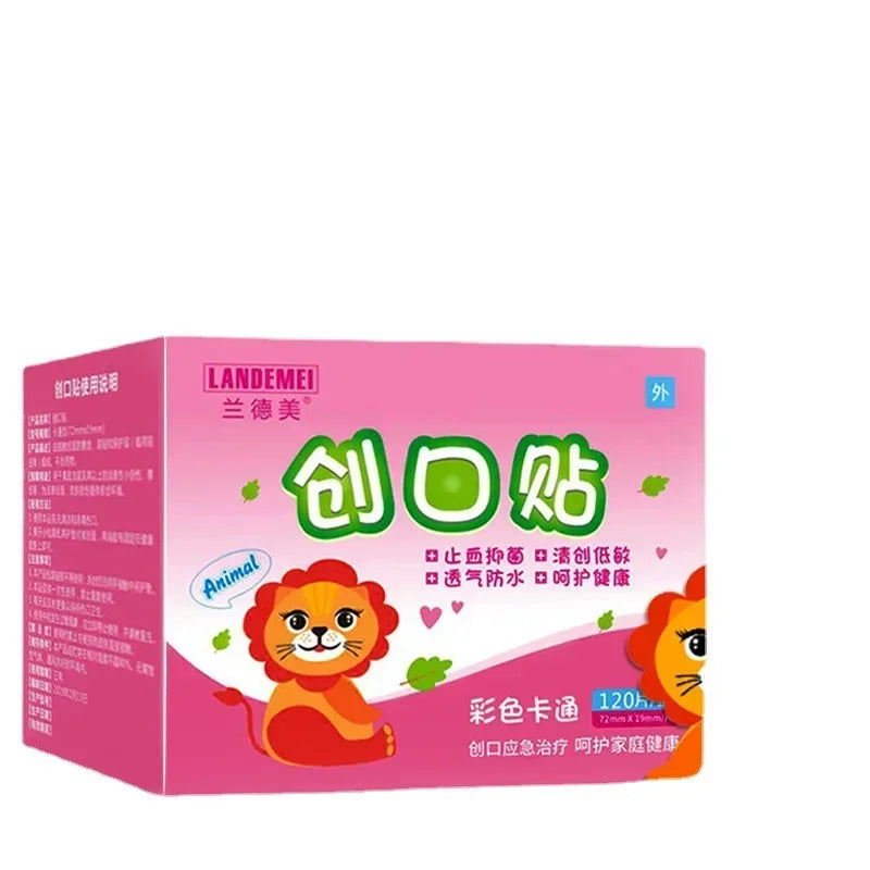 Cartoon Kids Bandage Waterproof Patches &ndash; Gentle On Skin