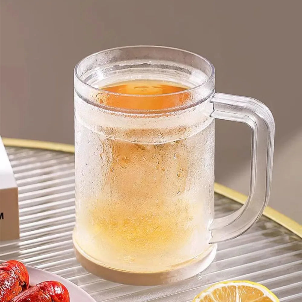 Summer Double-Layer Ice Cups - 250ml Keeps Drinks Cold