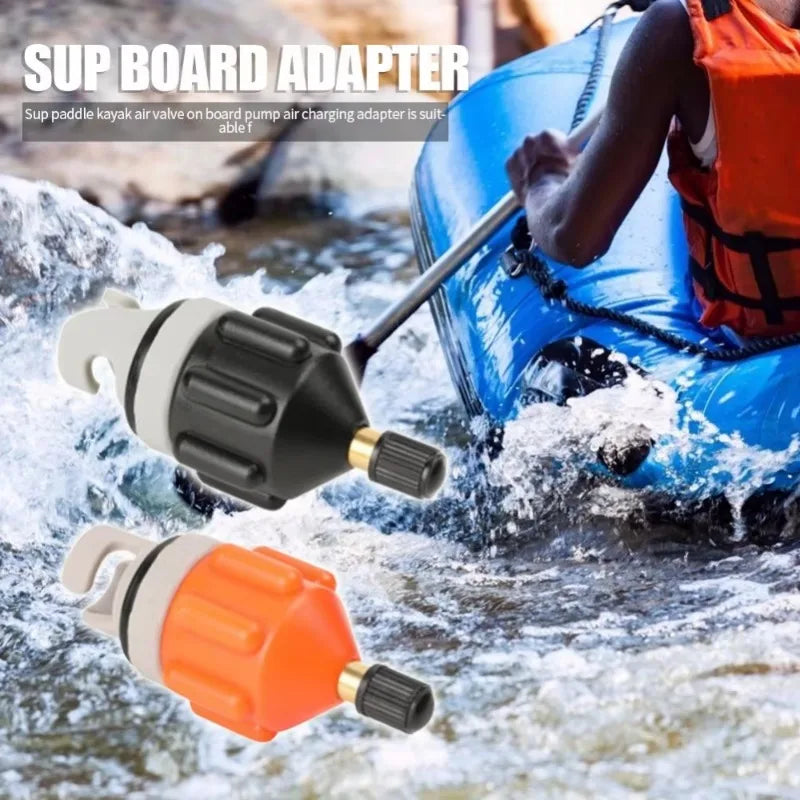 1PC Hot Boat Air Valve Adaptor Nylon Kayak Inflatable Pump Adapter for SUP Board Durable Air Valve Adaptor Wear-resistant Rowing