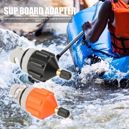1PC Hot Boat Air Valve Adaptor Nylon Kayak Inflatable Pump Adapter for SUP Board Durable Air Valve Adaptor Wear-resistant Rowing