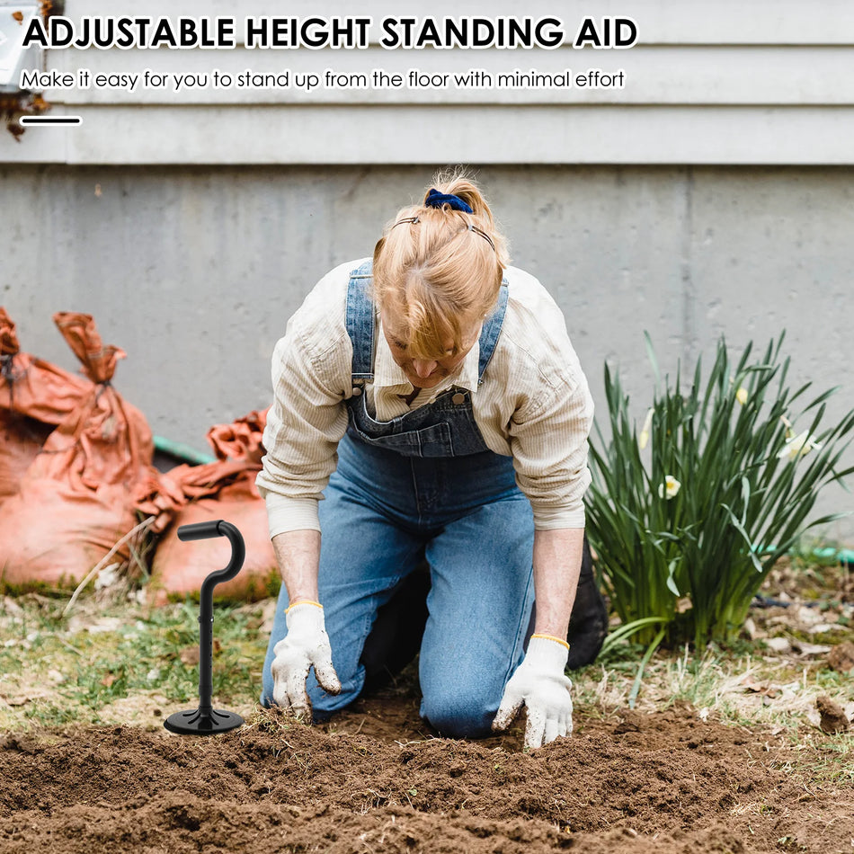 Senior Standing Aid Tool &ndash; Adjustable Height Levels for Enhanced Mobility