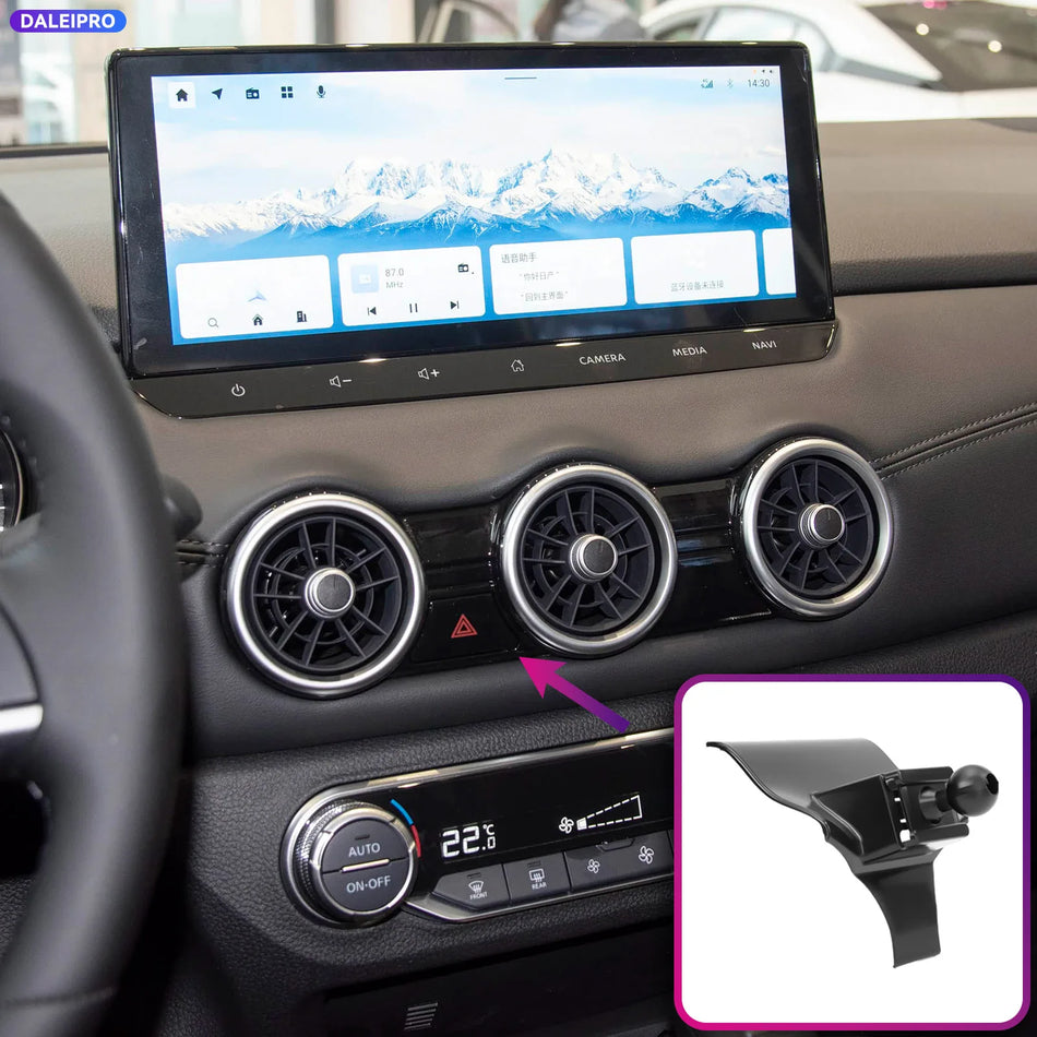 Držák telefonu specifický pro vozidlo pro Nissan Qashqai 2025 2026