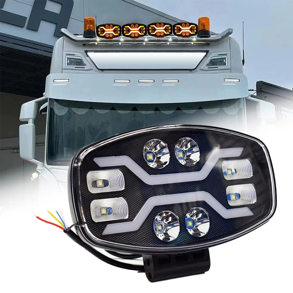 9 Inch LED Off Road Headlight &ndash; Ultra Bright 22000LM