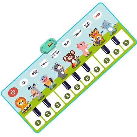 Musical Piano Mat 135x59cm &ndash; Interactive Dance and Learning Experience B 148x60cm