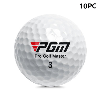 High-Quality 3 Layer Golf Practice Ball &ndash; Durable and Portable Design 10pcs
