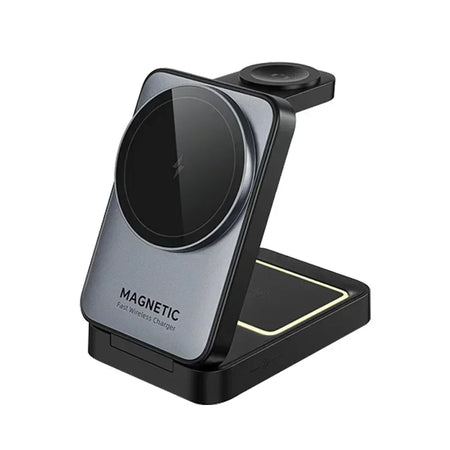 Opansten 3 In 1 MagSafe Charger Stand &ndash; Ultra Fast Charging Black