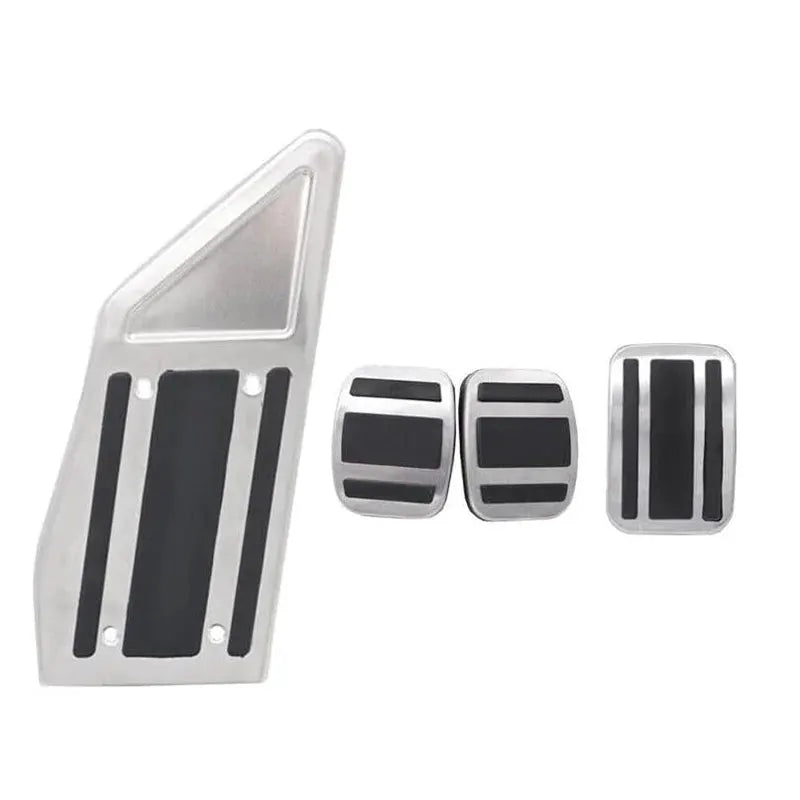 Steel Rubber Pedal Covers For Peugeot Citroen 3008 5008 508 C5 Aircross by InterCyprus Trading Ltd