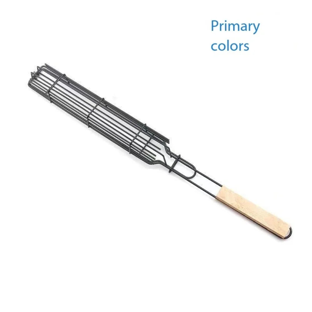 Portable Mini Barbecue Cage &ndash; Durable Stainless Steel Grill Mesh
