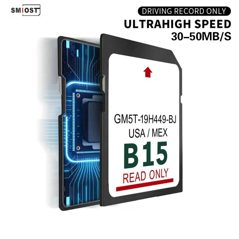 SMIOST Ford F150 C Max 32GB SD Map 2024 - Updated Nav