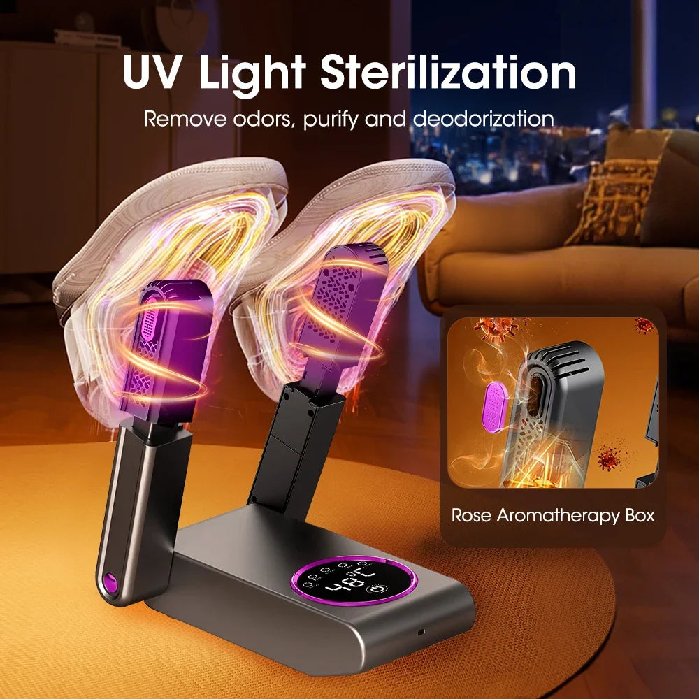 AFDEAL Electric Shoe Dryer &ndash; UV Sterilizing Quick Dry