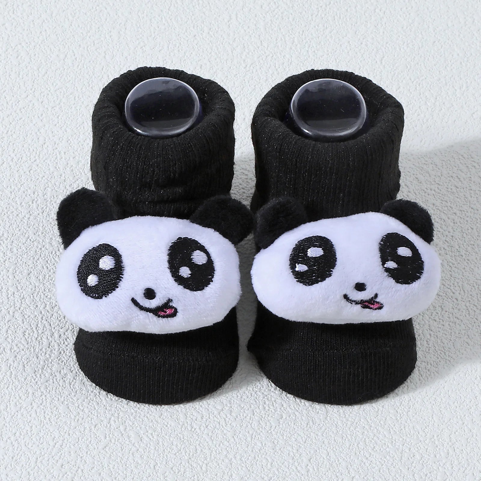 Cute 3D Panda Baby Socks &ndash; Soft Cotton Comfort for Infants 2 / 0-6M