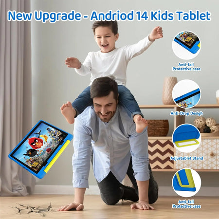 Kid Tablet 10 Inch Android 14 Octa Core &ndash; Ultra Slim