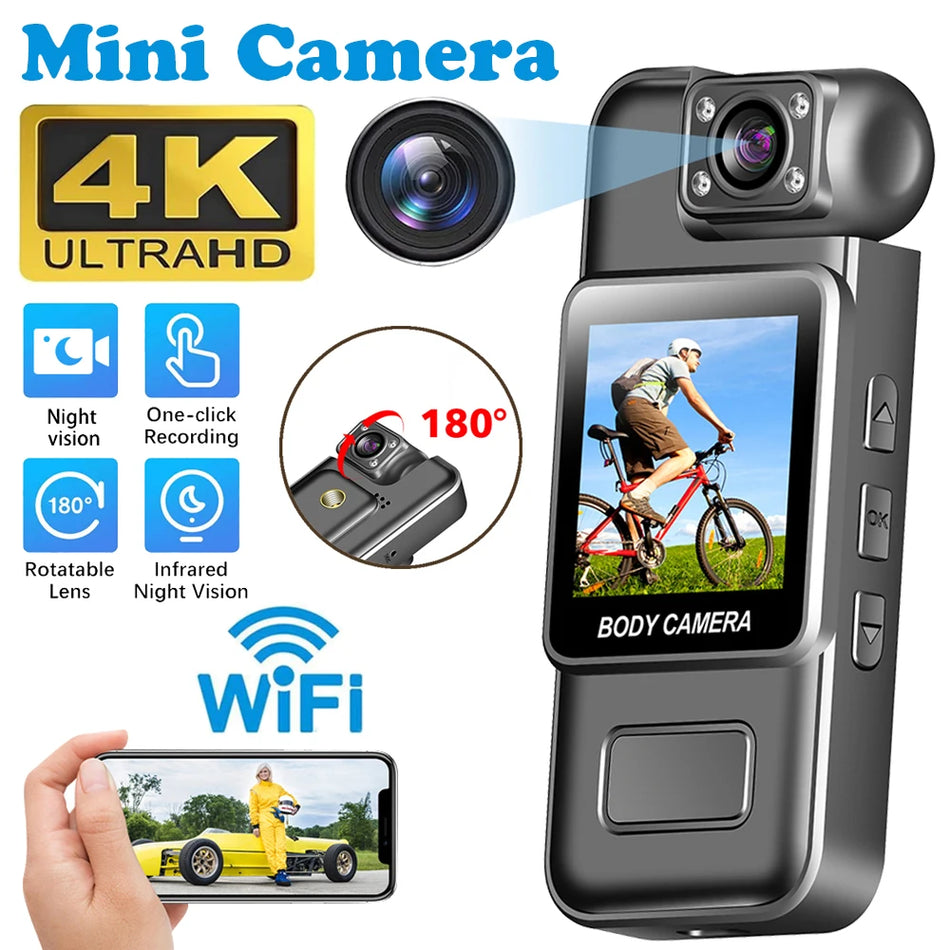 Ultra HD 4K WiFi Mini Camera &ndash; Infrared Night Vision