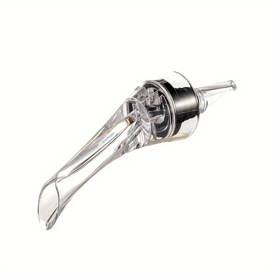 Premium Wine Aerator Pourer - Enhance Flavor Instantly White