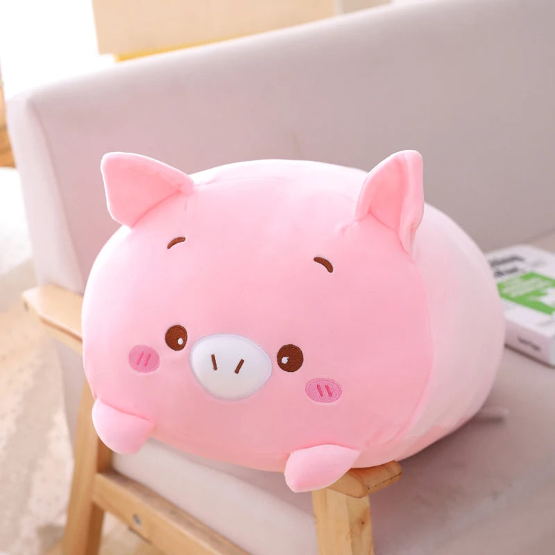 Kawaii Plush Animal Pillows - 9 Styles of Soft Stuffed Toys