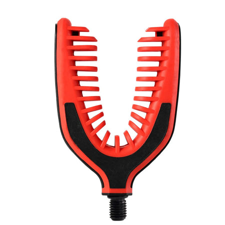 Carp Rod Rest Head M3/8 Thread &ndash; Compact Lightweight Design Red