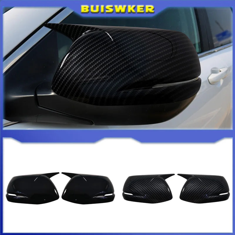 Tampa do Espelho Retrovisor Traseiro em Fibra de Carbono para Honda CRV 2017 2020