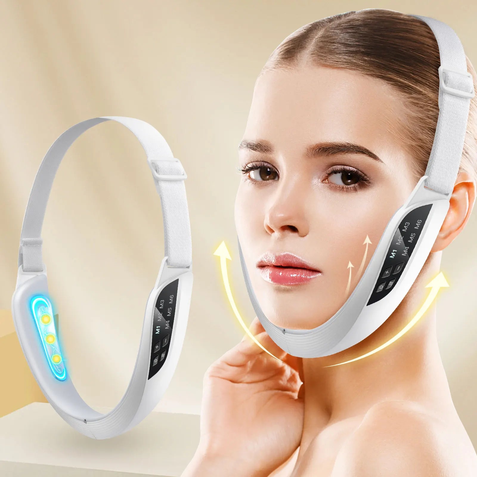 Electric V Face Lifting Beauty Device EMS Massager &ndash; Firming