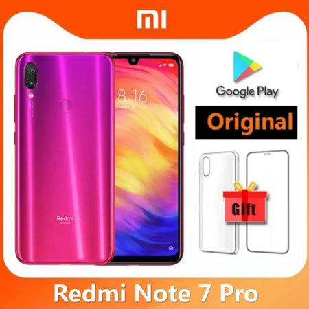 Xiaomi Redmi Note 7 Pro - Long Battery Life 4000mAh purple Red / 6GB 128GB