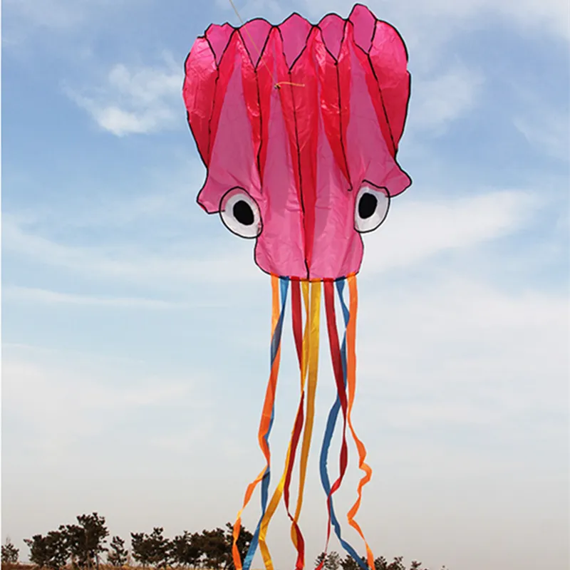 free shipping new octopus kites flying toys for children kites line professional winds kites factory adults kites kitesurf koi
