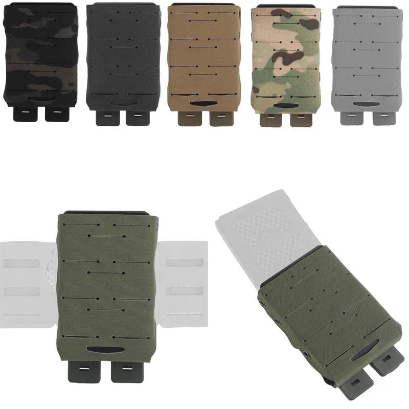 Bolsa de Munições Molle Leve com Suporte de Nylon para AR15 M4 e Pistolas de 9mm