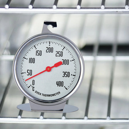 Digital Oven Thermometer Stand Up &ndash; Stainless Steel Build